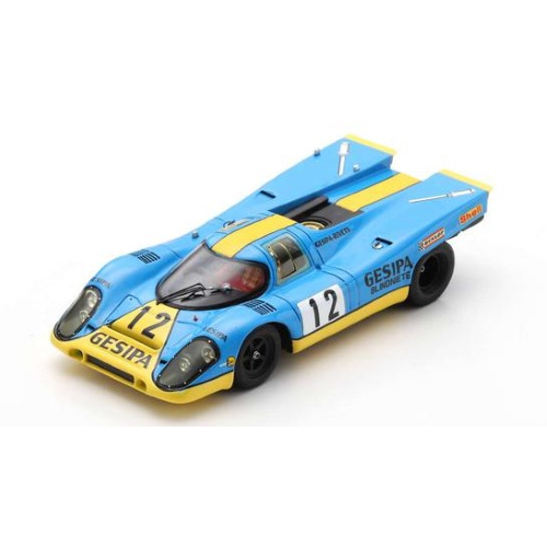 PORSCHE 917K N.12 WINNER NORISRING INTERSERIE 1970 JURGEN NEUHAUS 1:43 Spark Model Auto Competizione Modellino