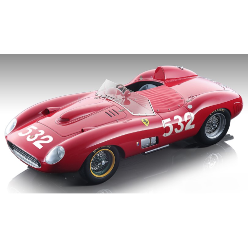 FERRARI 335 S N.532 2nd MILLE MIGLIA 1957 VON TRIPS 1:18 Tecnomodel Auto Competizione Modellino