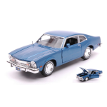 FORD MAVERICK 1974 "FORGETTEN CLASSIC SERIES" BLUE 1:24 MotorMax Auto Stradali Die Cast Modellino