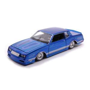 CHEVROLET MONTE CARLO LOWRIDER 1986 BLUE 1:24 Maisto Tuning Modellino