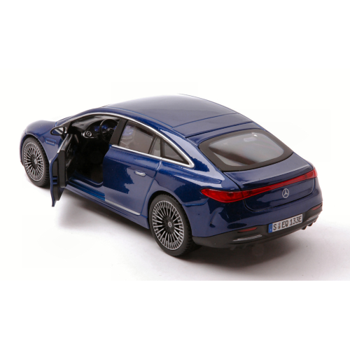 MERCEDES EQ EQS SEDAN 2022 BLUE 1:24 Maisto Tuning Modellino