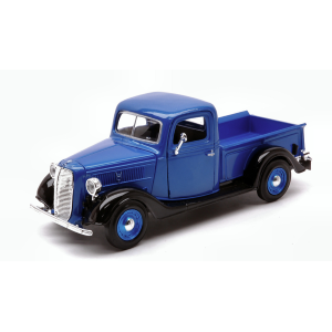 FORD PICK UP 1937 BLUE 1:24 MotorMax Auto Stradali Modellino