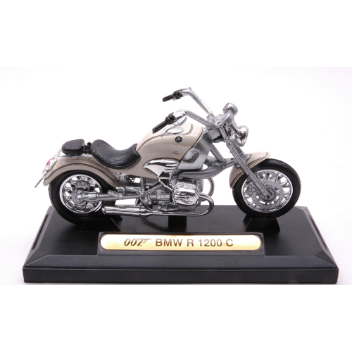 BMW R 1200C 1997 "007 TOMORROW NEVER DIES" 1:18 MotorMax Movie Modellino