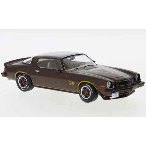 CHEVROLET CAMARO Z28 1977 METALLIC BROWN 1:43 Ixo Model Auto Stradali Modellino