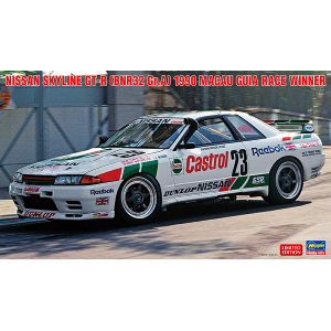 NISSAN SKYLINE GT-R 1990 MACAU GUIA RACE WINNER KIT 1:24 Hasegawa Kit Auto Modellino