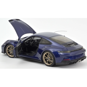 PORSCHE 911 GT3 WITH TOURING PACKAGE BLUE METALLIC 1:18 Norev Auto Stradali Modellino
