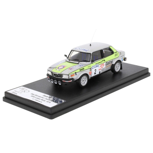 SAAB 99 N.2 1000 LAKES RALLY 1976 BLOMQVIST/SYLVIAN 1:43 Trofeu Auto Rally Modellino