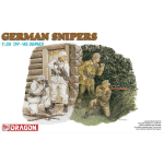 GERMAN SNIPERS 1939-45 KIT 1:35 Dragon Kit Mezzi Militari Die Cast Modellino