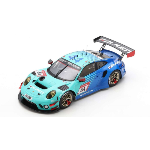 PORSCHE 911 GT3 N.44 4th 24H NURBURGRING 2021 BACHLER-MULLER-PICARIELLO 1:18 Spark Model Auto Competizione Modellino