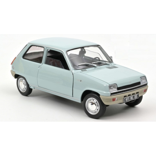 RENAULT 5 1972 CLEAR BLUE 1:18 Norev Auto Stradali Modellino