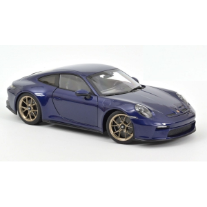 PORSCHE 911 GT3 WITH TOURING PACKAGE BLUE METALLIC 1:18 Norev Auto Stradali Modellino