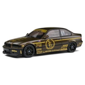 BMW E36 COUPE M3 STARFOBAR RACE OF DRIFT 2022 BROWN 1:18 Solido Auto Competizione Modellino