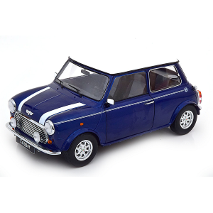 MINI COOPER LHD 1992 METALLIC BLU/WHITE 1:12 KK Scale Auto Stradali Modellino