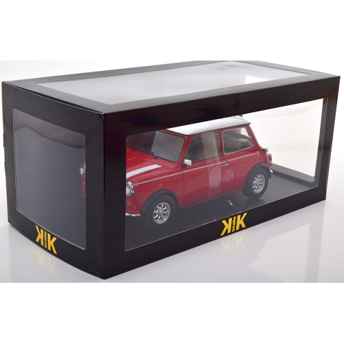 MINI COOPER LHD 1992 RED/WHITE 1:12 KK Scale Auto Stradali Modellino