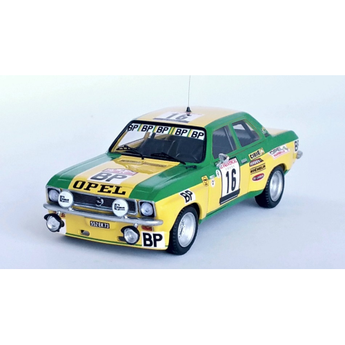 OPEL ASCONA N.16 7th TOUR DE CORSE 1974 CLARR/FAUCHILLE 1:43 Trofeu Auto Rally Modellino