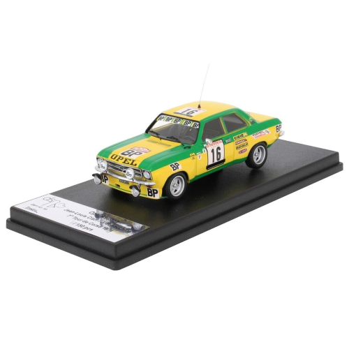 OPEL ASCONA N.16 7th TOUR DE CORSE 1974 CLARR/FAUCHILLE 1:43 Trofeu Auto Rally Modellino
