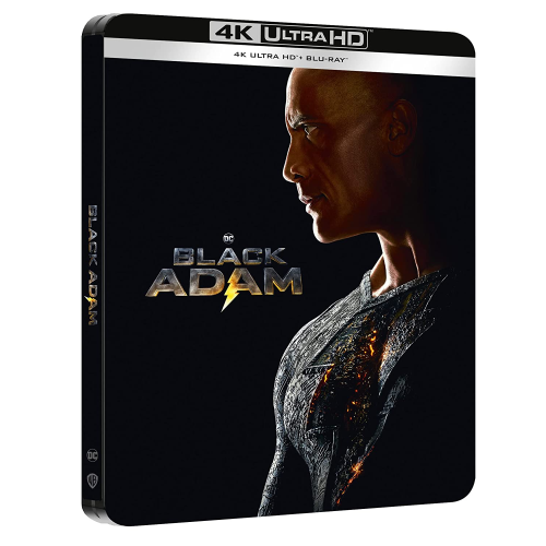 Black Adam (Blu-Ray 4K Ultra HD+Blu-Ray) (Ltd Steelbook)  [Blu-Ray Nuovo]