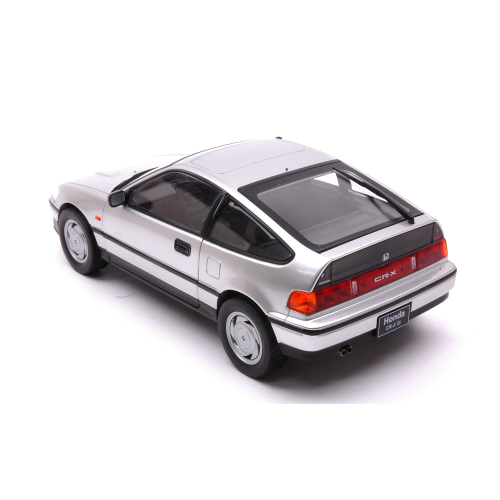 HONDA CR/X 1987 RIGHT HAND DRIVE SILVER 1:24 Whitebox Auto Stradali Die Cast Modellino