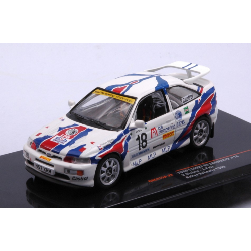 FORD ESCORT RS COSWORTH N.18 RALLY BOHEMIA 1996 BLAHNA/PELC 1:43 Ixo Model Auto Rally Modellino