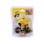 BYCICLE TOUR DE FRANCE 2023 YELLOW SHIRT 1:18 Solido Auto Rally Die Cast Modellino