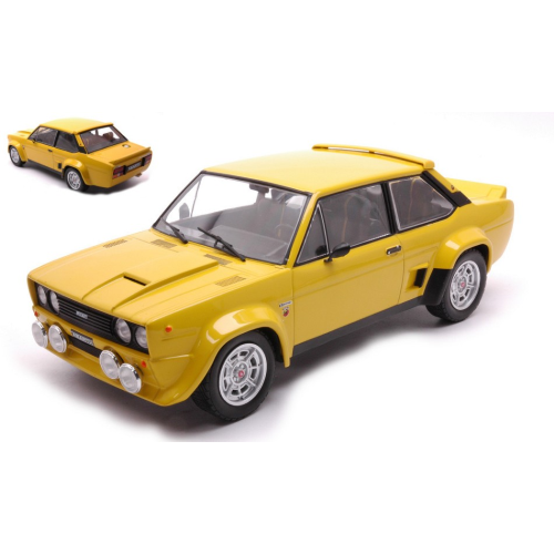 FIAT 131 ABARTH 1980 YELLOW 1:18 Ixo Model Auto Stradali Modellino