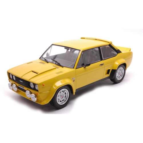 FIAT 131 ABARTH 1980 YELLOW 1:18 Ixo Model Auto Stradali Modellino