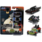BATMAN B 3 PACK NANO CARS Cm 3 Jada Toys Movie Die Cast Modellino
