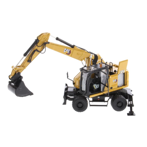CAT M318 WHEELED EXCAVATOR 1:50 Diecast Master Mezzi Industriali Modellino