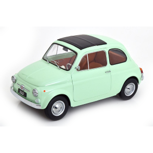 FIAT 500 F 1968 LIGHTGREEN 1:12 KK Scale Auto Stradali Modellino