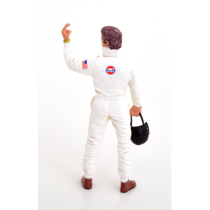 FIGURINE STEVE WITH HELMET AND DECALS 1:18 KK Scale Figurini Modellino