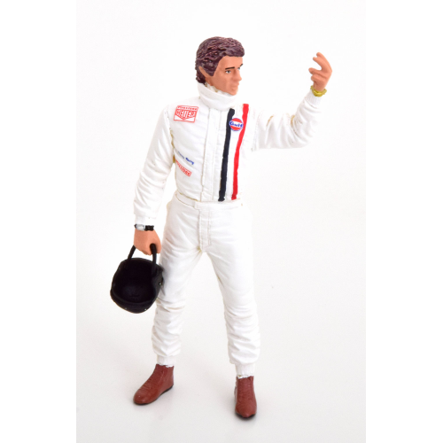 FIGURINE STEVE WITH HELMET AND DECALS 1:18 KK Scale Figurini Modellino