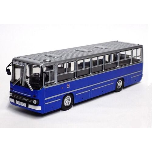 BUS IKARUS 260.06 BKW BUDAPEST 1982 SILVER/BLUE 1:43 Premium Classixx Autobus Modellino
