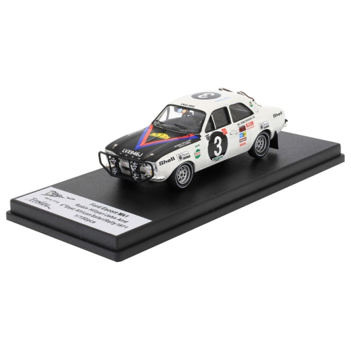 FORD ESCORT MK1 N.3 4th EAST AFRICAN SAFARI 1971 HILLYAR/AIRD 1:43 Trofeu Auto Rally Modellino