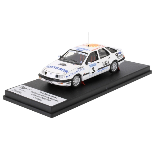 FORD SIERRA XR 4x4 N.3 2nd SWEDISH RALLY 1988 BLOMQVIST/MELANDER 1:43 Trofeu Auto Rally Modellino