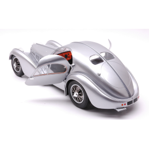 BUGATTI ATLANTIC TYPE 57SC 1937 SILVER 1:18 Solido Auto Stradali Modellino