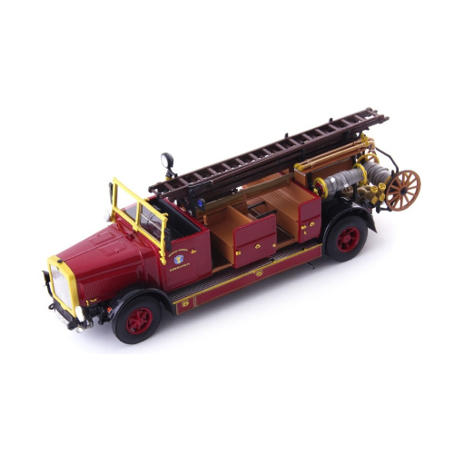 MAGIRUS MAYBACH KS 25 "STUTTGART" 1929 RED 1:43 Autocult Pompieri Modellino