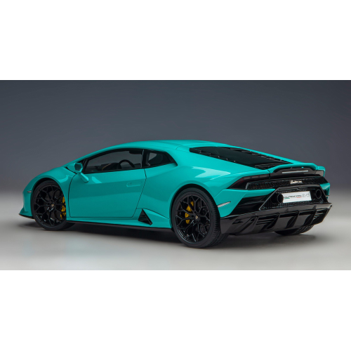 LAMBORGHINI HURACAN EVO 2019 BLU GLAUCO 1:18 AutoArt Auto Stradali Modellino