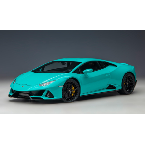 LAMBORGHINI HURACAN EVO 2019 BLU GLAUCO 1:18 AutoArt Auto Stradali Modellino