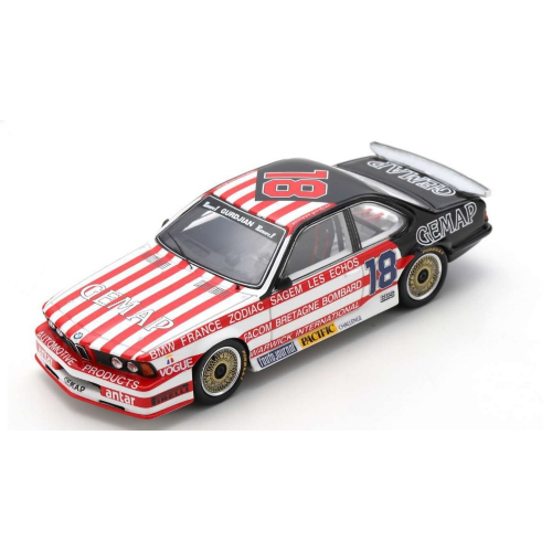 BMW 635 CSi N.18 CHAMPIONNAT DE FRANCE 1985 PHILIPPE GURDJAN 1:43 Spark Model Auto Competizione Modellino