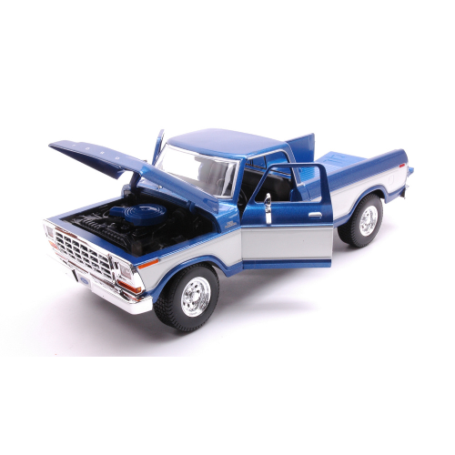 FORD F-150 PICK-UP 1979 BLUE 1:18 Maisto Auto Stradali Modellino