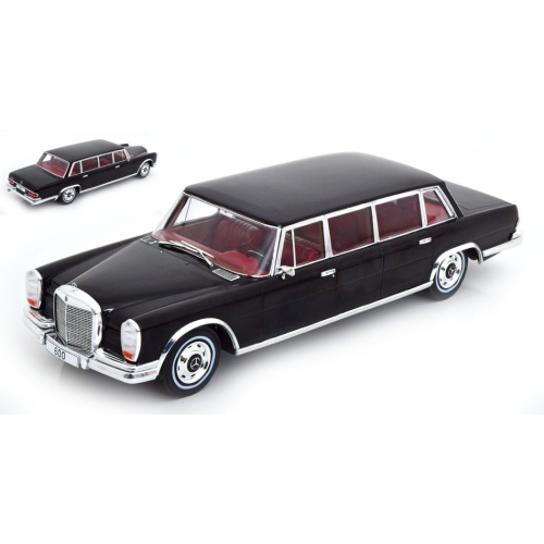 MERCEDES 600 (W100) 1969 BLACK 1:18 ModelCarGroup Auto Stradali Modellino