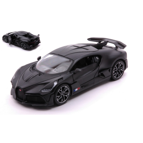 BUGATTI DIVO 2018 MATT BLACK 1:24 Maisto Auto Stradali Modellino