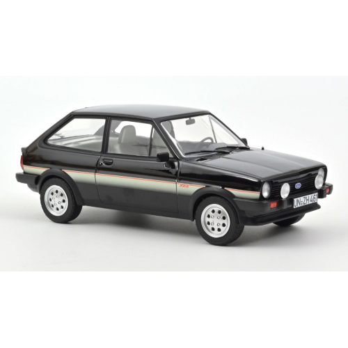 FORD FIESTA XR2 1981 BLACK 1:18 Norev Auto Stradali Modellino