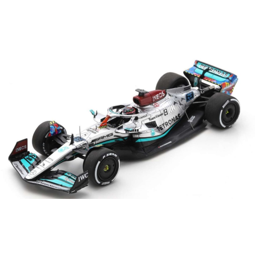 MERCEDES F1 W13E GEORGE RUSSELL 2022 N.63 MIAMI GP 1:43 Spark Model Formula 1 Modellino