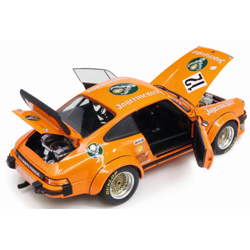 PORSCHE 934 RSR JAGERMEISTER 1:18 Schuco Auto Competizione Modellino