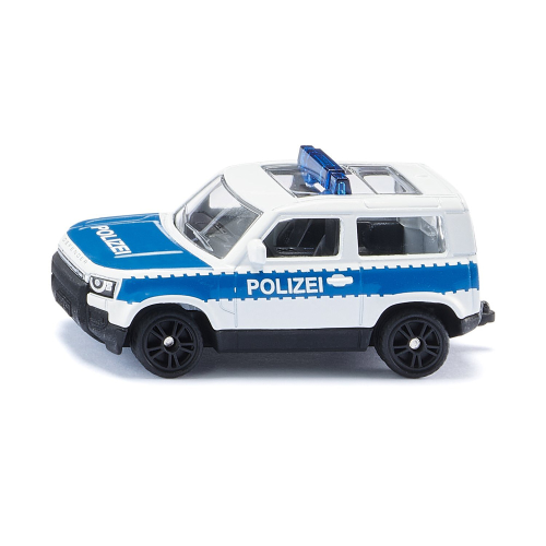 LAND ROVER POLIZIA BLISTER mm 78x36x35 Siku Forze dell'Ordine Modellino