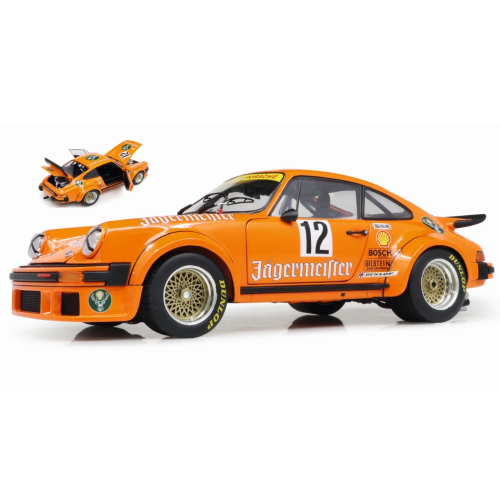 PORSCHE 934 RSR JAGERMEISTER 1:18 Schuco Auto Competizione Modellino