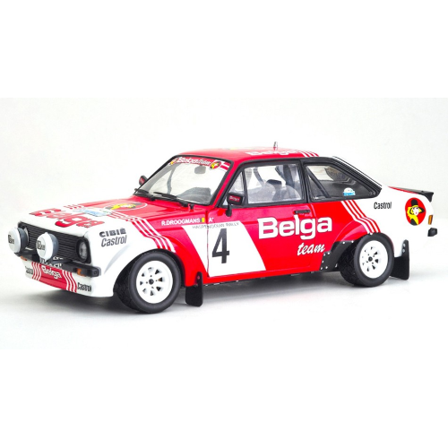 FORD ESCORT RS 1800 MKII N.4 HASPENGOUW RALLY 1981 DROOGMANS/JOOSTEN1:18 SunStar Auto Rally Modellino
