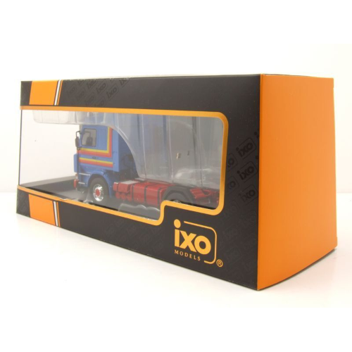 SCANIA 142 M 1981 BLUE 1:43 Ixo Model Camion Modellino