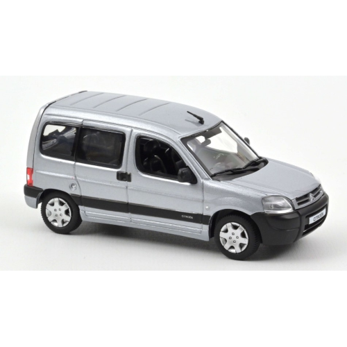 CITROEN BERLINGO 2004 ALUMINIUM SILVER 1:43 Norev Auto Stradali Modellino
